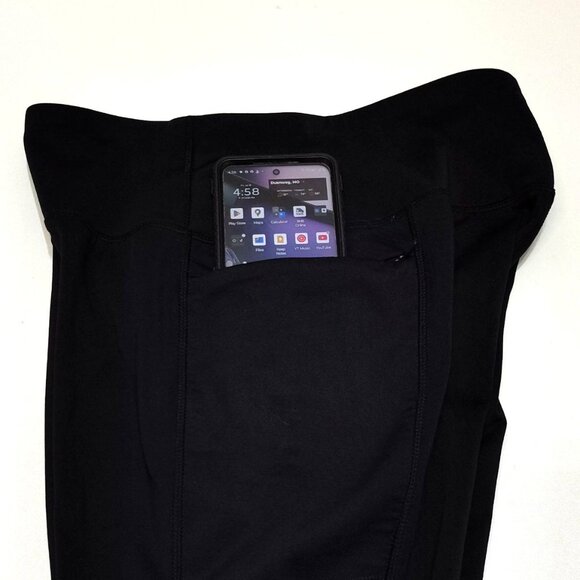 Spyder Active High-Rise Athletic Legging WMNS Medium Pockets Comfortable Fit VGC - Picture 10 of 11